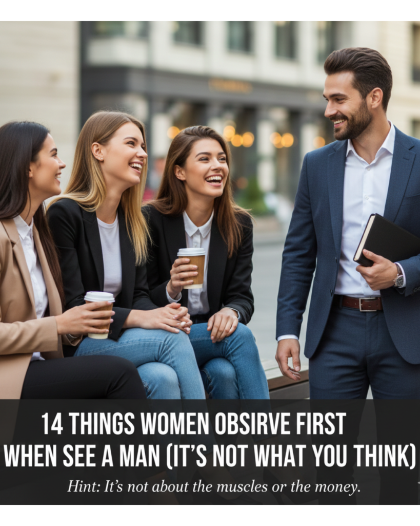 14 Things Women Observe First When They See a Man (And Most Men Have Zero Clue)