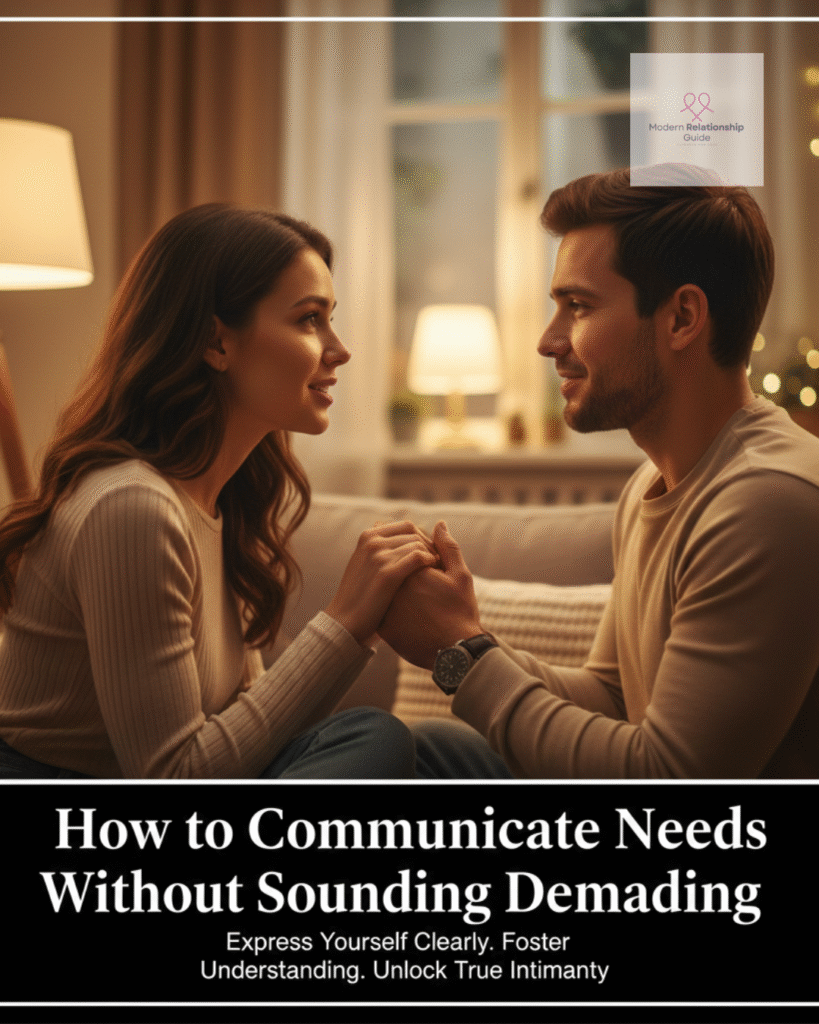How to communicate needs without sounding demanding