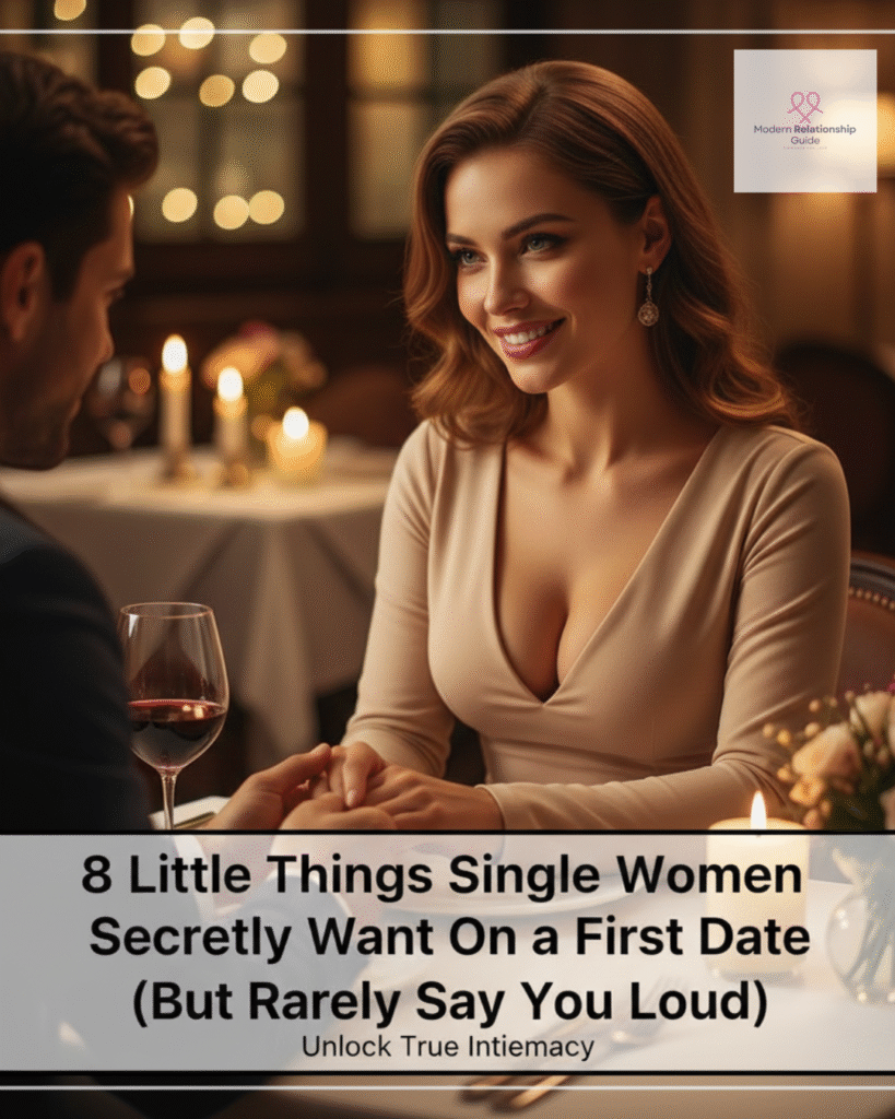 Little Things Single Women Want On a First Date