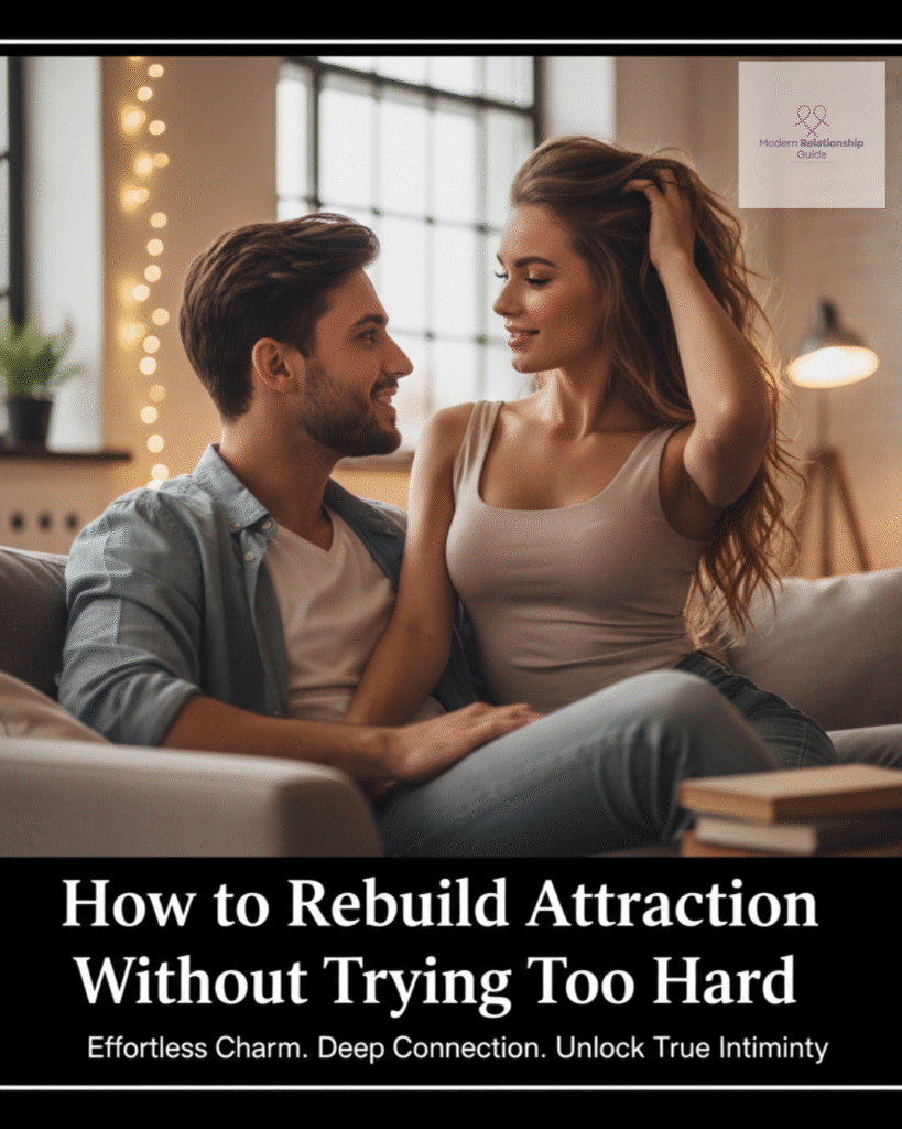 How to Rebuild Attraction Without Trying Too Hard