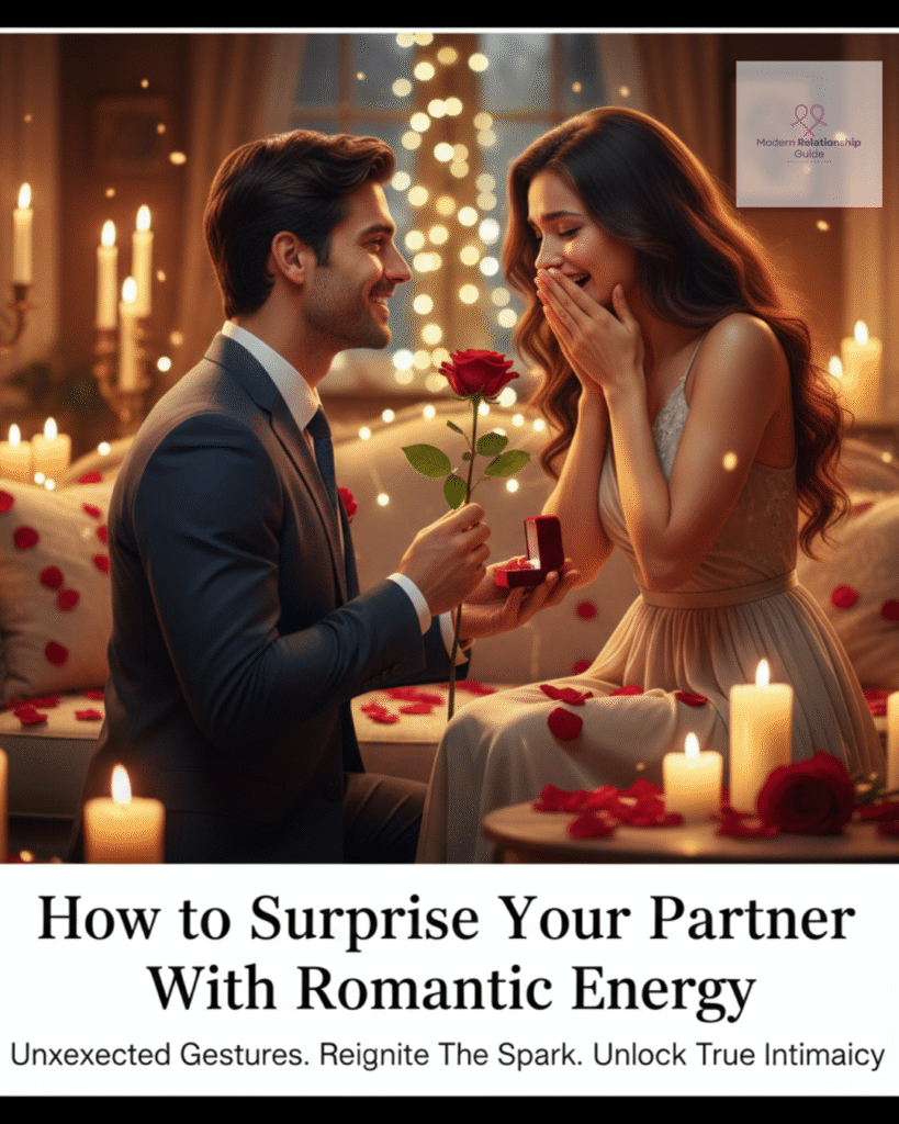 How to surprise your partner with romantic energy
