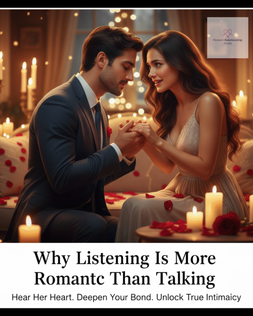 Why listening is more romantic than talking