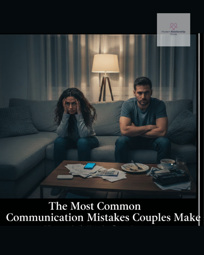 Common communication mistakes couples make